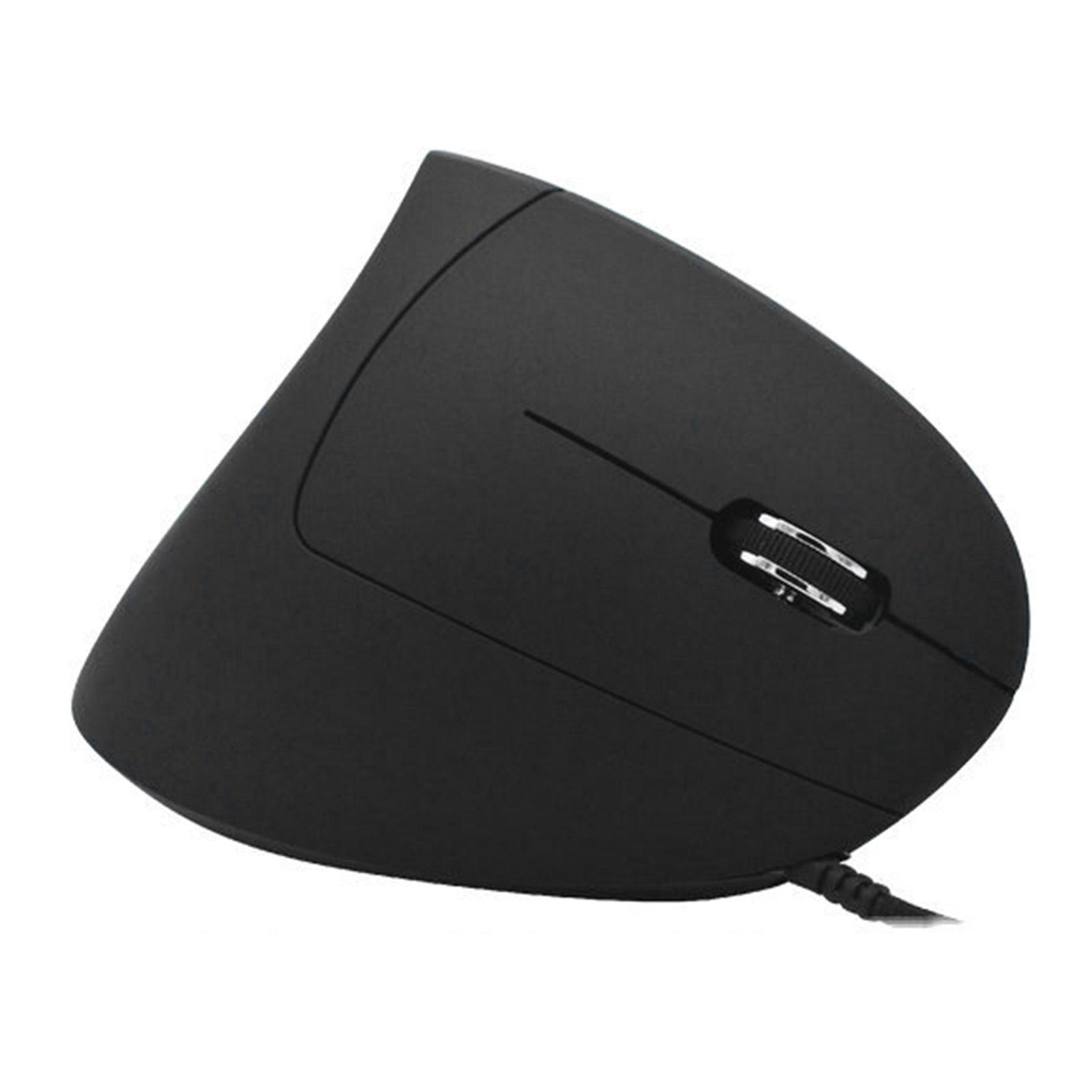 

Optical Wired Vertical Mouse Non Slip Matte Surface High Sensitivity Wired Mouse for Gaming Office