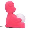 Cartoon Table Lamp LED Cute Decorative 3 Color Plug Powered Teddy Night Light for ChildrenPink EU