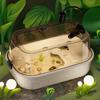 Ecological Turtle Breeding Box with Sunbathing Platform and Climbing Platform, Brazilian Turtle Breeding Tank, Turtle Basin