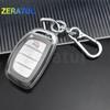 Transparent Tpu Car Key Case Cover Shell Fob Holder For Hyundai Tucson Santa Fe Rena Sonata Elantra Creta Ix35 Ix45 I10 I30 I40
