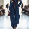 Women's Form-fitting Casual Solid Color Large Pocket Jumpsuit