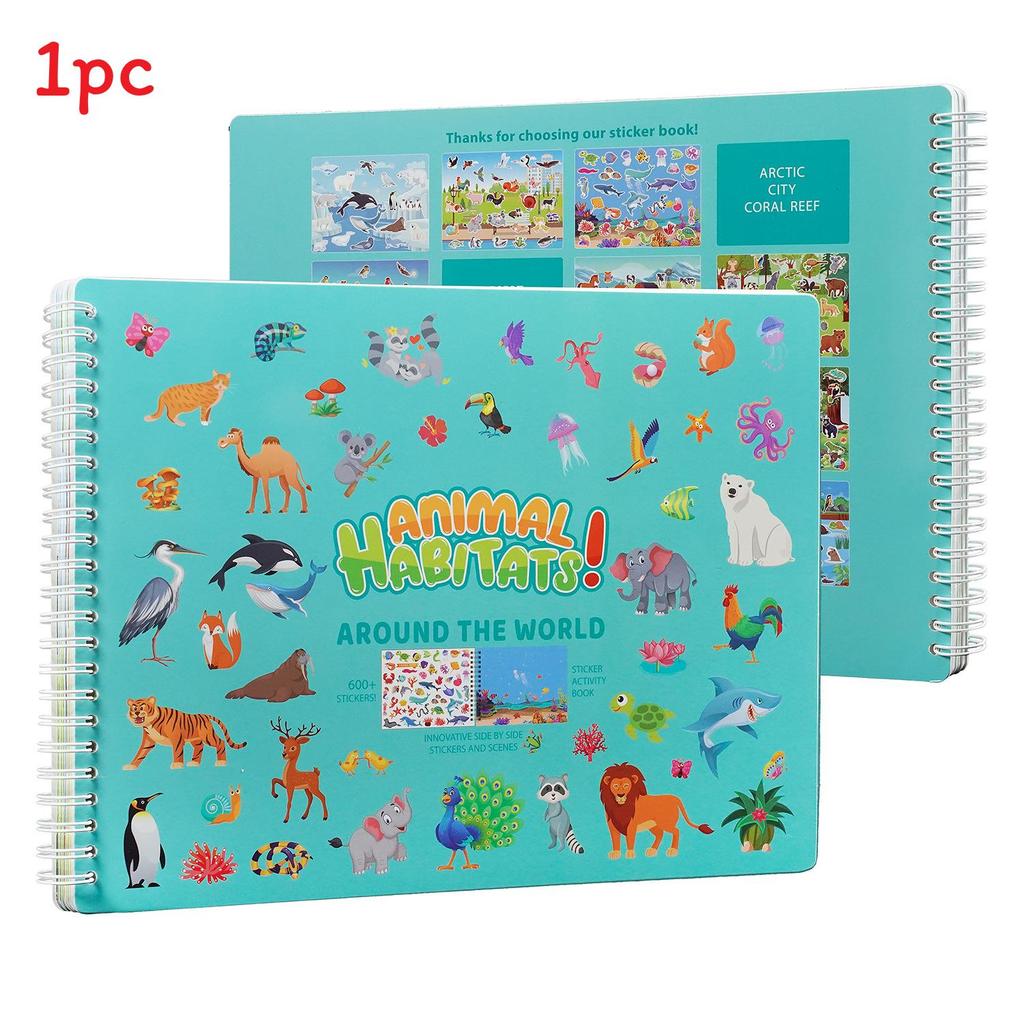 Childrens Traffic Sticker Book Coloring Activity Book With 600 Stickers For Ages 3 To 8