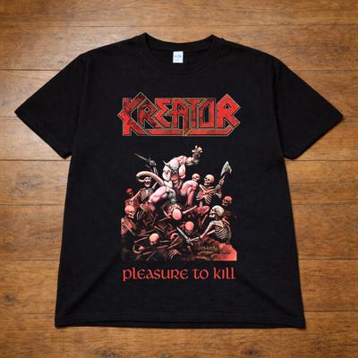 Kreator Pleasure To Kill Graphic T Shirt Metal Band Tee Adults Kids SXXXL