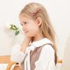 40pcs Lace Embroidery Bow Hair Clip Random Solid Hair Pin Retro Elegant Headband with Clips Girls Kid Hair Accessories Gift