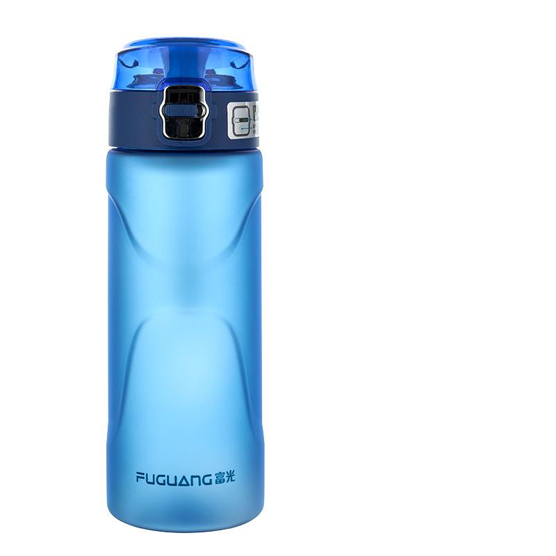 Fashion Simple Water Bottle Travel Hiking Office Camping Leakproof Portable Kettle Sport Student Plastic Kettle Kid Water Bottle