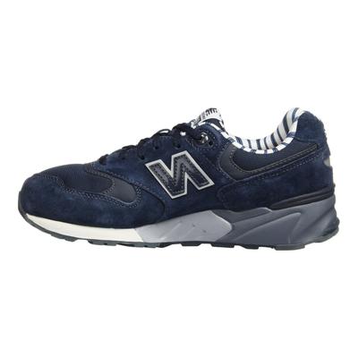 Comfortable Leather Low-Top Marathon Running Shoes Women Sneaker Blue WL999WF