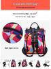 Women's Anti-Theft Printed Oxford Travel Backpack