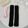 Japanese Style Leg Warmers Gothic Knit Long Socks Leggings Gaiters Autumn Winter Cuffs Ankle Heaps Socks