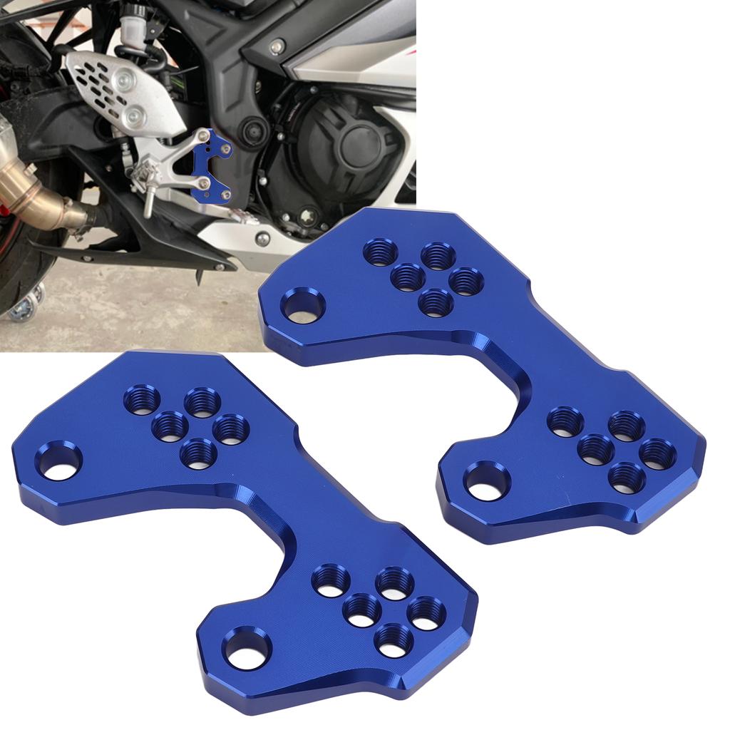 2pcs Passenger Footpad Back   Bracket CNC Aluminium Alloy Replacement for YZF R3 MT25 MT03