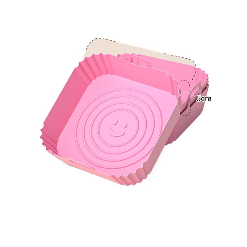 

Reusable Airfryer Pan Liner Accessories Silicone Air Fryers Oven Baking Tray Pizza Chicken Airfryer Non-stick Silicone Mould