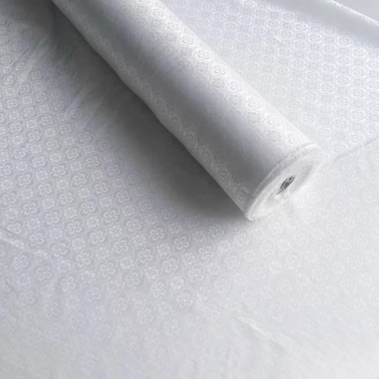 100x114cm Four-Leaf Diamond Jacquard Silk Sambu Satin for New Chinese-Style Qipao, Hanfu, and Traditional Garments
