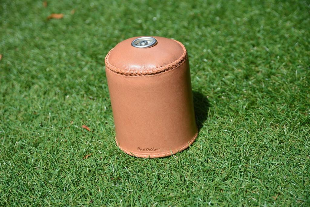 Roost Outdoors [Made from genuine leather] [Intricate double stitching] OD Can Gas Can Cover (Double Stitch Type) Gas Can OD Can Cover Leather Genuine