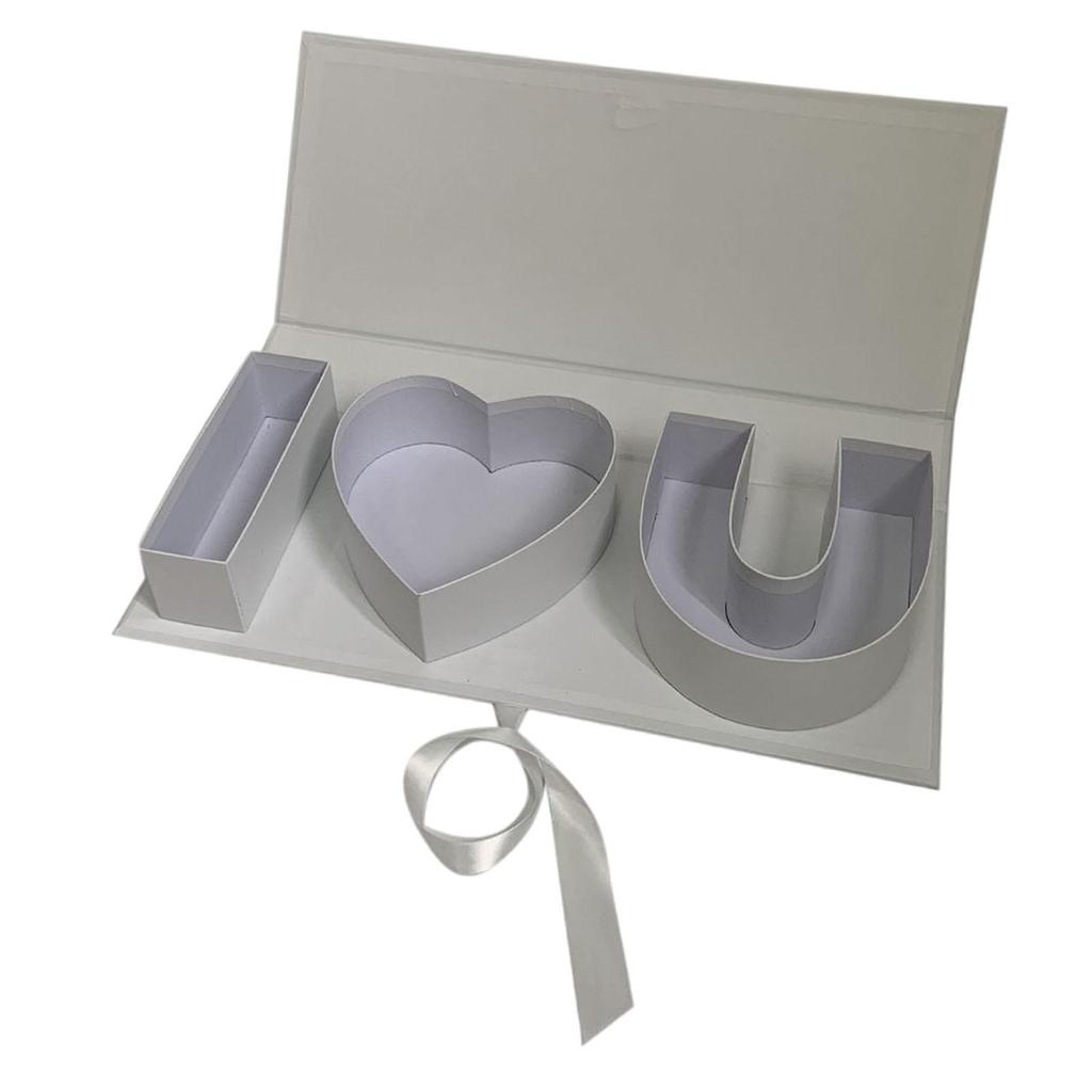 Fillable Letters Birthday Proposal Mom Empty Flower Gift Box Mother Day