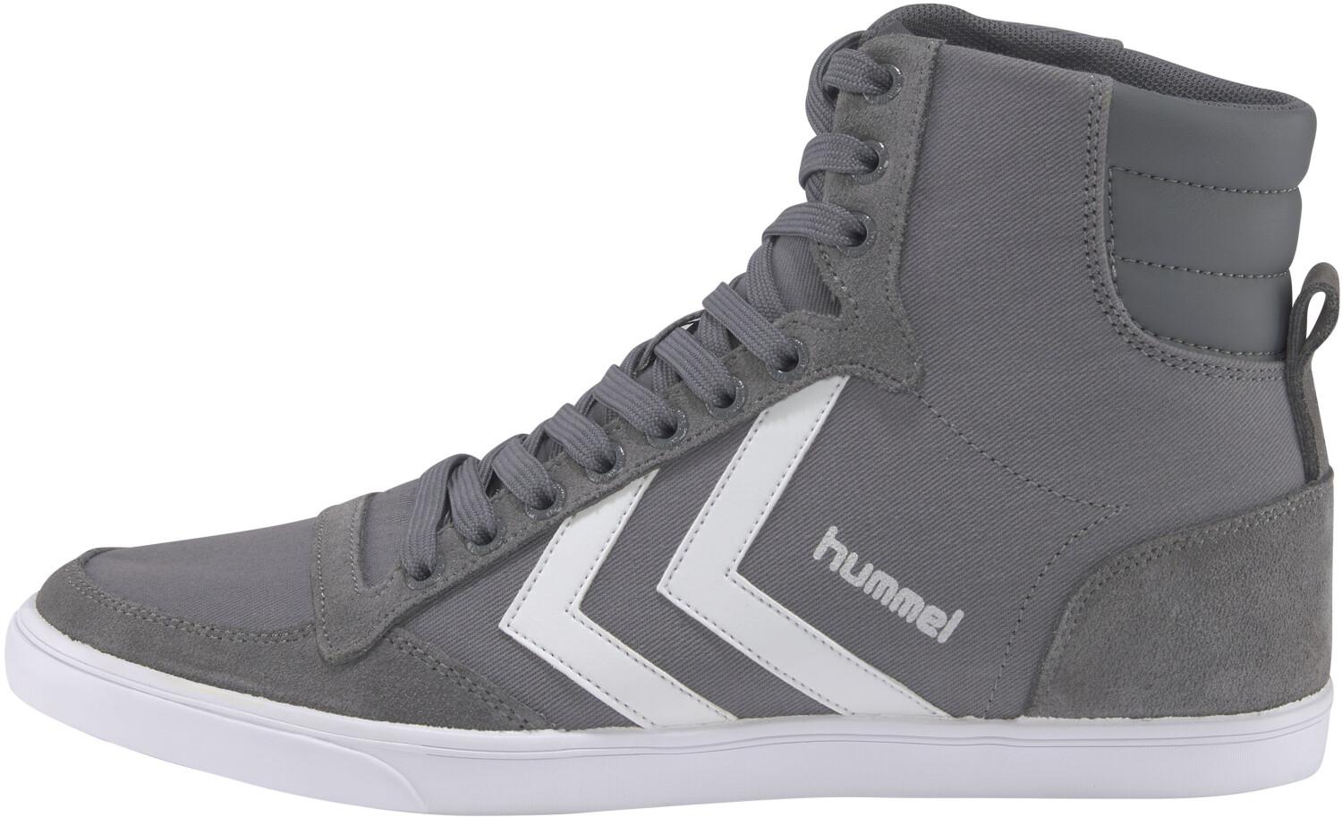 

Кроссовки Hummel Slimmer Stadil High Canvas серые/белые 38