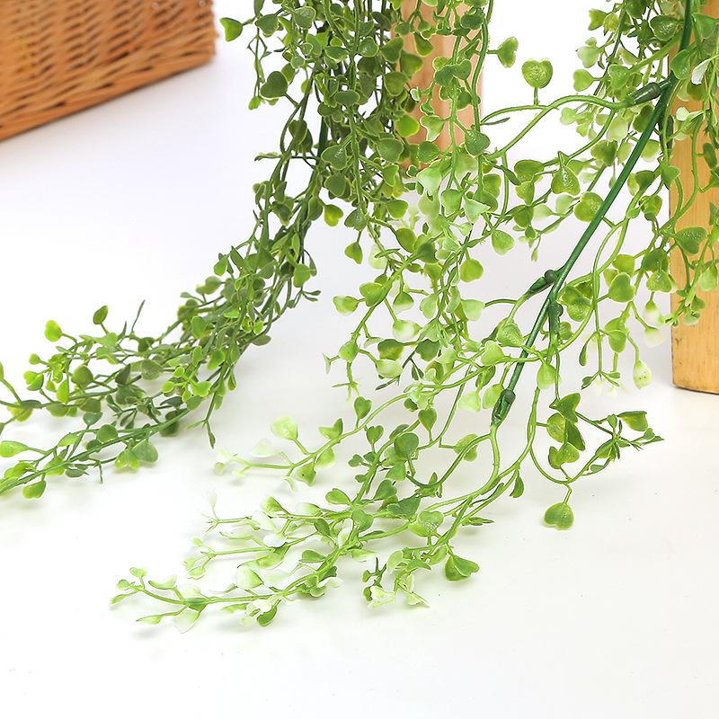 Artificial Greenery Wall Basket with Hanging Vines