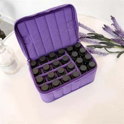 17 Bottle Carrying Holder Box Travel Nail Polish Organizer Storage Case Container Casket Portable Essential Oil Storage Bag