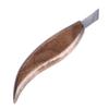 Wood Carving Knife Stainless Steel Blade Walnut Handle Whittling Knife Ergonomic Wood Carving Tool