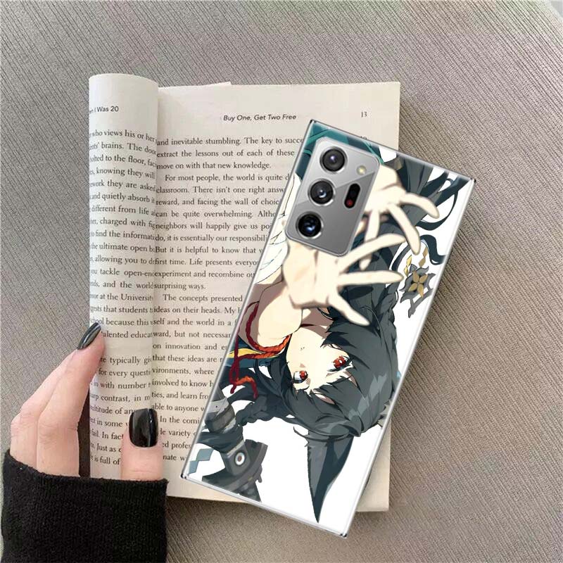 Zenless Zone Zero Hoshimi Miyabi Phone Case For Samsung Galaxy S25 Edge S24 S23 FE S22 S26 Ultra S21 S20 S10 Plus Capa Soft