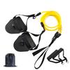 Swimming Arm Strength Trainer Fitness Resistance Band Arm Training Pull Rope with Hand Paddle Swim Training Equipment