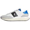 Polo Train 89 Suede Lace-Up Round-Toe Casual Shoes Men Sneakers White 100005350SOFT-GREY