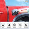 Aunginsy Car Fuel Tank Cap Trim Cover Compatible with Toyota Tacoma 2016-2023 Pickup Fuel Filler Oil Gas Cap Door Scratches Protection Lid Cover