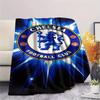 Chelsea FC logo Print FlAannel Blanket, High quality Comfortable for All Seasons, Home Decor, Warmth and Comfort