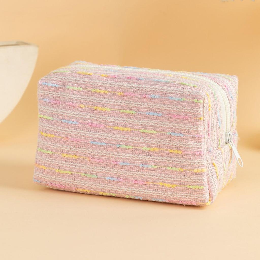 Damen Kosmetiktasche mit Blumenmuster | Lippenstift-, Kabel- und Geldbörsen-Organizer