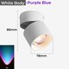 Rainbow Sunset LED Ceiling Downlight Foldable Projector Suface Mounted/Recessed Mood Atmosphere Bedroom Home Decor Spot Lighting