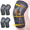 Breathable Running Knee Brace Fiber Badminton Knee Brace Patella Protect Band Outdoor Sports