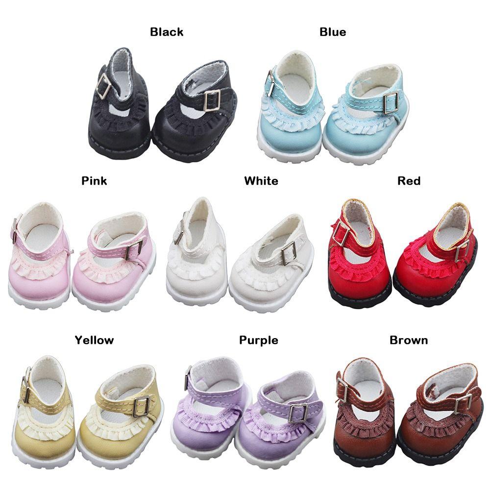 15cm 17cm Doll Shoes 3.8*2.3cm for V1 V2 Doll Clothing Shoe Accessories