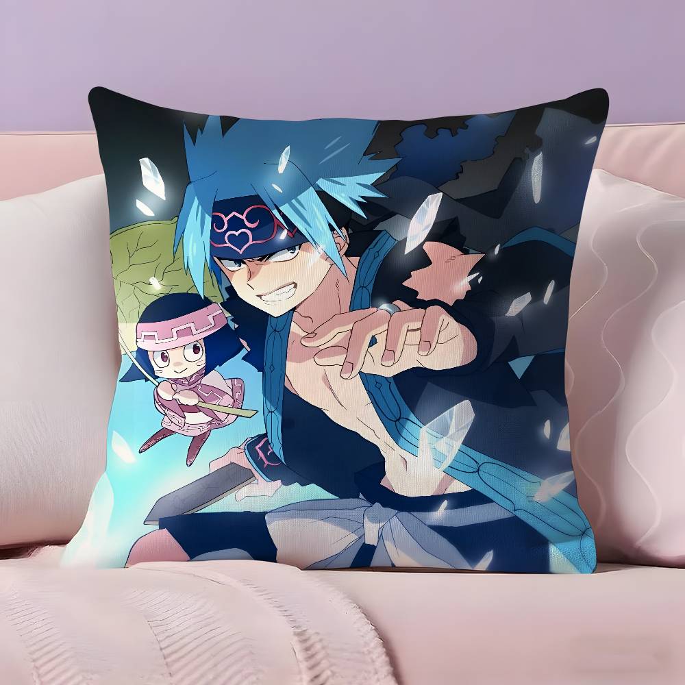Anime Shaman King Pillow Case Pillowcase Ultra Soft Skin Friendly Fabric Cloud Like Comfort & Concealed Zipper