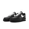 Nike Air Force 1 Abrasion Resistant Slip Resistant Low top Skateboard Shoes Women's Black Gray DD8959-001(Team676-)