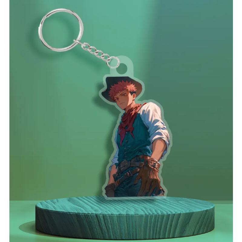 Anime Acryl Schlüsselanhänger für Jjk Megumi Fushiguro Satoru Gojo Kento Nanami Hajime Umemiya Acryl Schlüsselanhänger Dekoration Anhänger