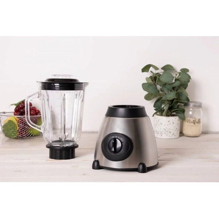 Blender 800w 1.5 Litre 3 Vitesses Acier Inoxydable De Royalty Line