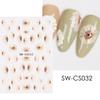 Delicate Manicure Decal Strong Stickiness Ultra-Thin DIY