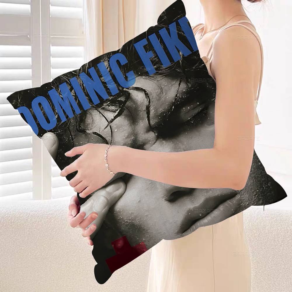 D-Dominic Singer F-Fike Cushion Cover Polyester Sofa Cushions Decorative Throw Pillows Home Decoration Pillowcover