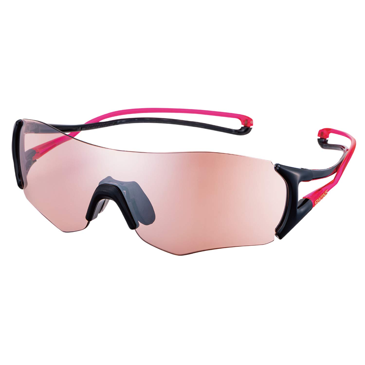 

Swans EIGHT8 Sports Mirror Lens for Track and Ball and Cycling E-NOX Sunglasses, Model, EN8-0709_BK/P, Pink, Marathons, Running, Field, Sports,