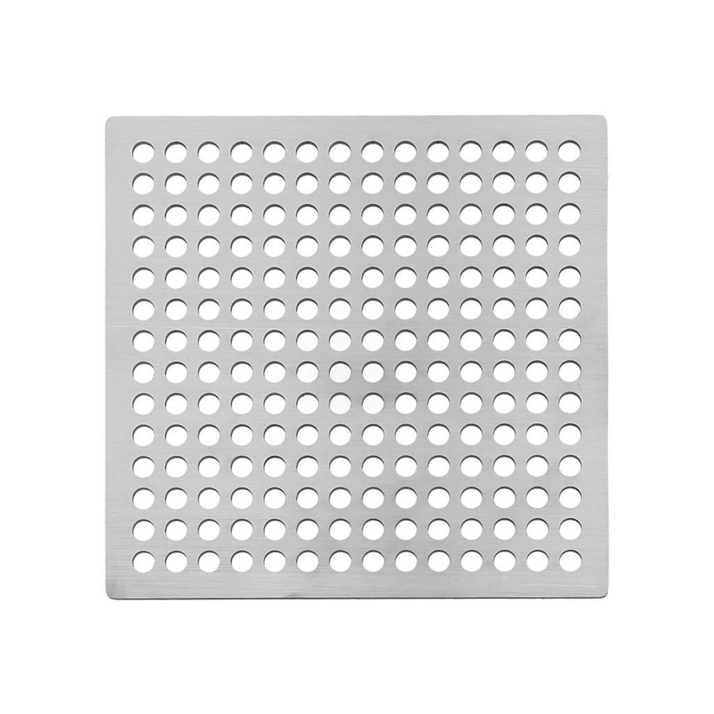 Secure and Stable Square Stainless Steel Bathroom Sink Strainer Drain Cover