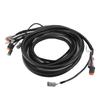 20ft Main Modular Ignition Wiring Harness Cable 176340 Fit for Johnson Evinrude OMC Outboard Motor Remote Control Box