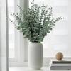 10/20pcs Artificial Plants Eucalyptus Leaves Fake Plants Vase Home Table Party Wedding Bridal Bouquet Decorations Outdoor Garden