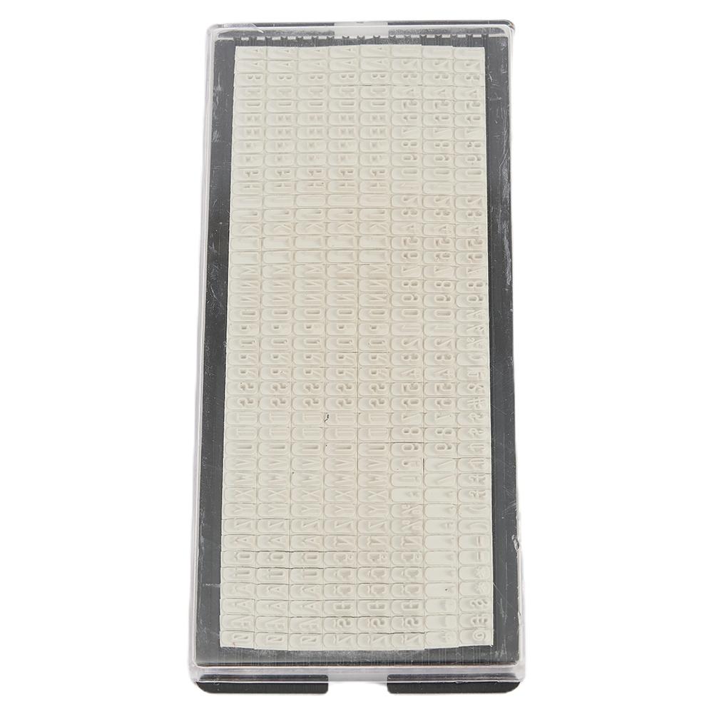 1 X Typstempel/Typenschild 3mm / 4mm / 6.4mm Typstempel für digitalen Buchstabenstempel