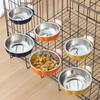 Movable Lifting Pet Hanging Food Bowl Pet Bowl  for Rabbit Hamster Bird Cat Pet Feeding Supplies