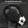 Outdoor Cycling Skeleton Ear Protection Half Face Cover Halloween Fangs Scary Horror Costume Props