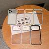 Dopamine Candy Color Transparent Acrylic Hard Phone Case Fo iPhone 17 Air 16 15 14 Plus 13 12 11 Pro Max Clear Shockproof Cover