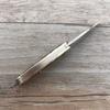 Brass Handle Steel Blade Outdoor EDC Portable Multi Cutter Knife Kitchen Gift Small Mini Pocket Folding Key Ring Knife Utility