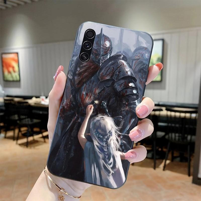 Ghost Knife Handyhülle für Realme GT 2 9i 8i 7i Pro X50 X2 C35 C21 C20 C11 C3 Weiche Schwarze Handyhülle