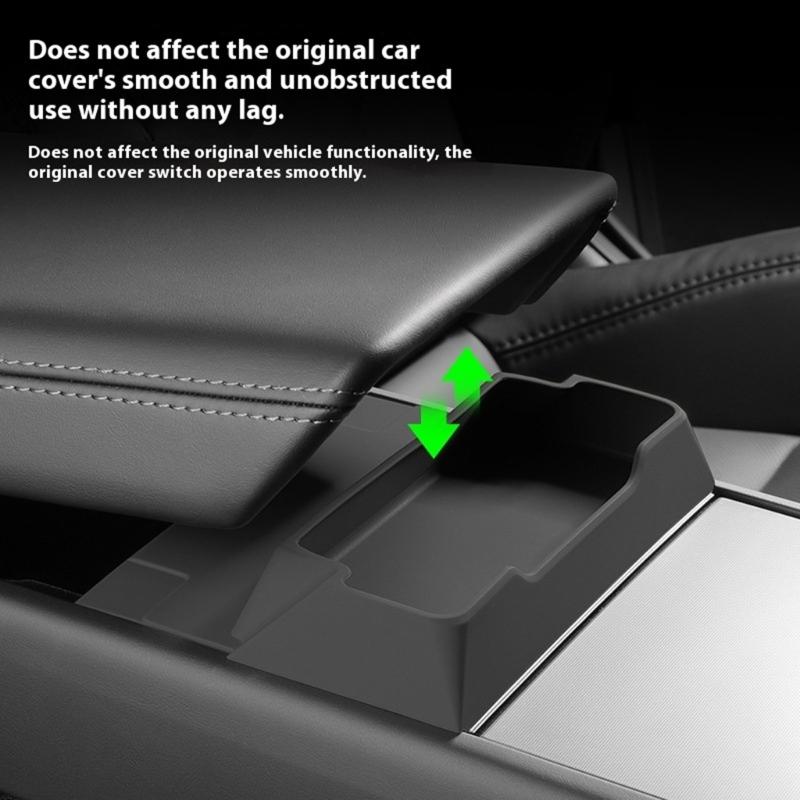 Eyewear Storage Tray with Phone Holder & Spill Proof Surfaces Multiple Purpose Silicone Console Organizer for Vehicle 20