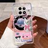 Casing For Realme 12 5G 12X 5G C63 5G Clear Silicone Jelly Soft TPU Back Cover Realme 13 5G Narzo 70X N65 Cute Cat Phone Case