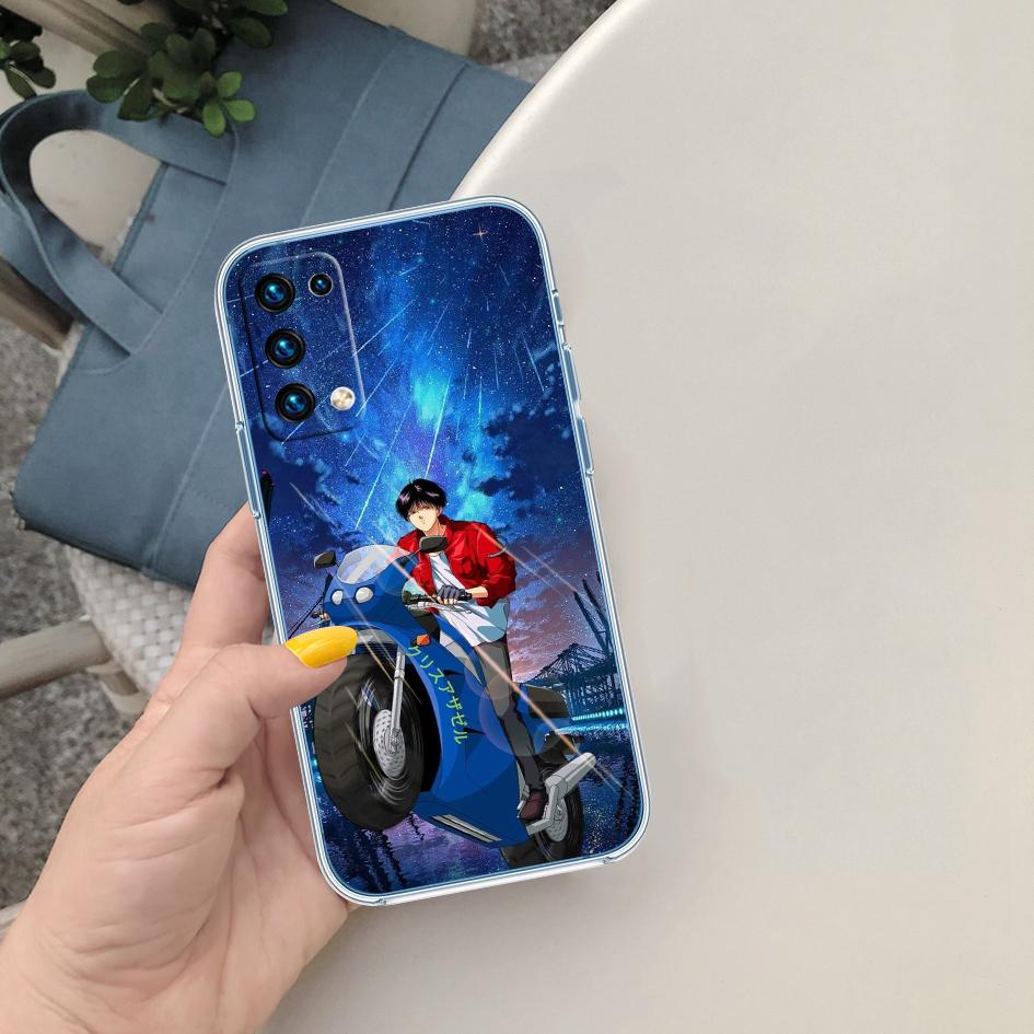 LO2 Akira Anime Weiche durchsichtige Handyhülle für Samsung Galaxy A04 A04S A14 A23 A34 A54 M23 M33 M52 M53