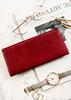 Women's leather wallet PTN 1680133-TVT-6561 Red